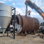 10 ton high pressure John Thompson coal fired. R5.7mill ex Vat ex works. 10 ton high pressure John Thompson coal fired. R5.7mill ex Vat ex works.