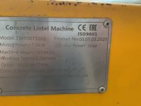 Concrete Lintel Machine | Concrete Machinery